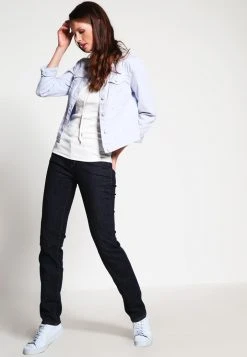 Esprit Damen Jeans Straight Leg - Bleu Foncé -Esprit Verkäufe 2024 a2460ad113144f08b6075c794a389a8c