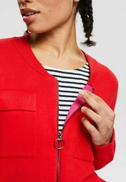 Esprit Damen Strickjacke - Orange Red -Esprit Verkäufe 2024 a2c644a5c63e400e951a4afa9c010b14