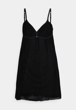 Esprit Damen FESTIVE PAR BABYDOLL - Nachthemd - Black