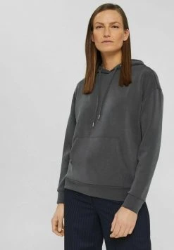 Esprit Damen Kapuzenpullover - Anthracite