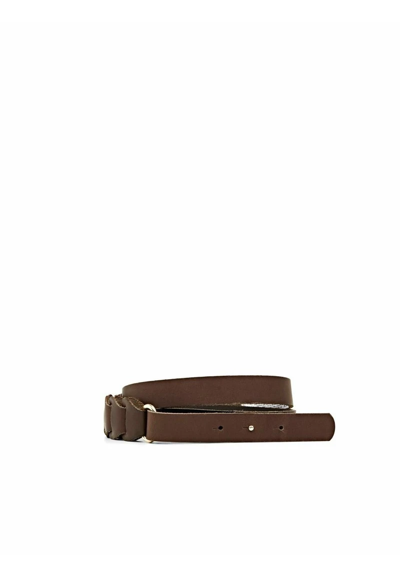 Esprit Damen Flechtgürtel - Dark Brown 4 Esprit Damen Flechtgürtel - Dark Brown – Bild 2