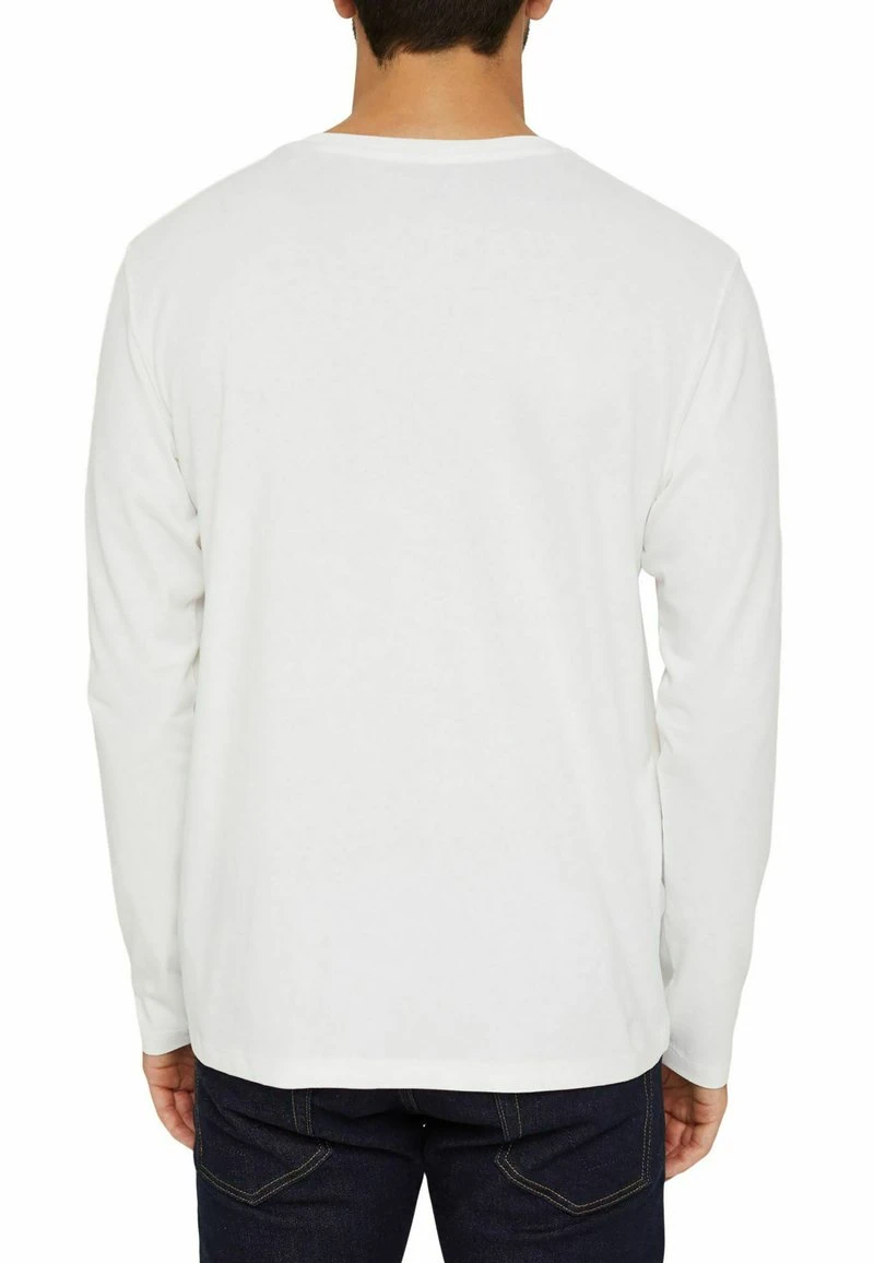 Esprit Herren LONGSLEEVE - Langarmshirt - Off White 9 Esprit Herren LONGSLEEVE - Langarmshirt - Off White – Bild 7