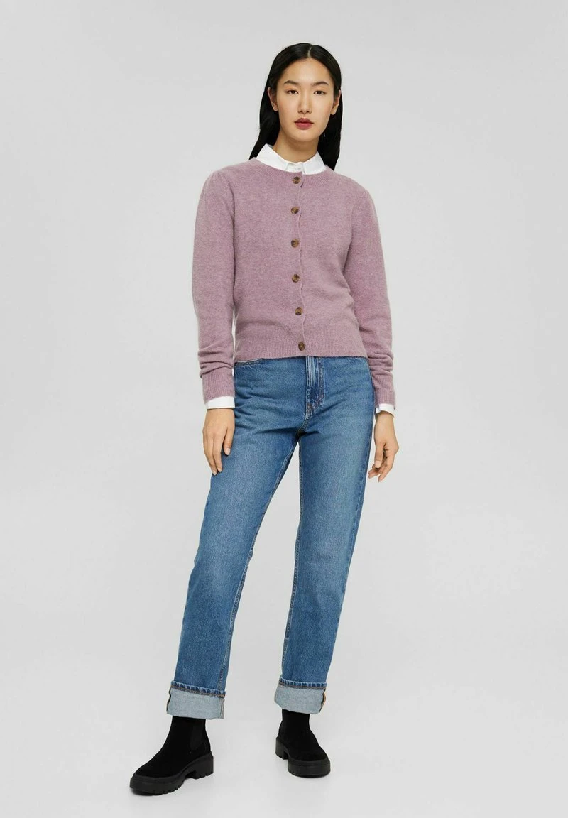 Esprit Damen Strickjacke - Mauve 11 Esprit Damen Strickjacke - Mauve – Bild 9