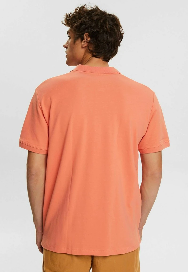 Esprit Herren Poloshirt - Coral 5 Esprit Herren Poloshirt - Coral – Bild 3