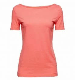 Esprit Damen T-Shirt Basic - Coral Red -Esprit Verkäufe 2024 a5db5b8e3bef436190d80ccfb51fd36a