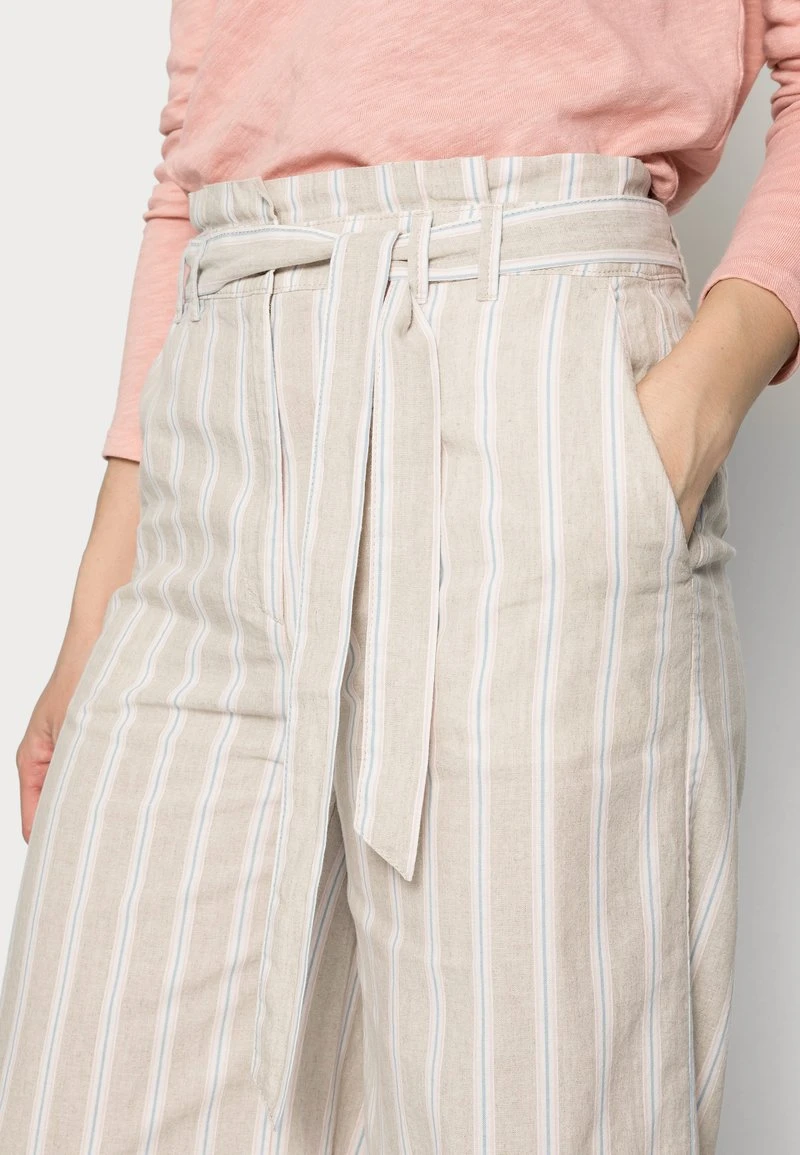 Esprit Damen PAPERBAG - Stoffhose - Sand 6 Esprit Damen PAPERBAG - Stoffhose - Sand – Bild 4