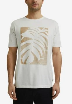 Esprit T-Shirt Print - Off White | Herren -Esprit Verkäufe 2024 a65deba62607485aa7d6b83b30853997