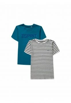 Esprit Kinder 2 PACK - T-Shirt Print - Turquoise