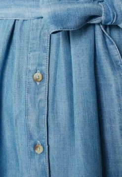 Esprit Damen DRESSES LIGHT - Blusenkleid - Blue Medium Wash -Esprit Verkäufe 2024 a77ff3dd08cd45a090aa9b67617faa2d