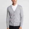Esprit Herren BUTTON CARD - Strickjacke - Grey -Esprit Verkäufe 2024 a7f9b3b1d3a745a580fab045d45f774c