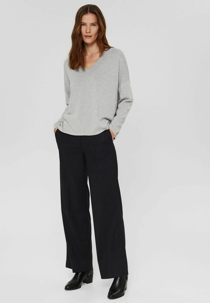 Esprit Damen Strickpullover - Light Grey 4 Esprit Damen Strickpullover - Light Grey – Bild 2