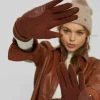 Esprit Damen Fingerhandschuh - Rust Brown -Esprit Verkäufe 2024 a878090b94c2442cbb78a95402cbbccc
