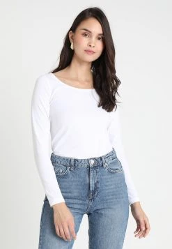 Esprit Damen CORE NOOS OCS T - Langarmshirt - White