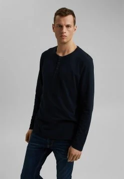 Esprit Herren Langarmshirt - Navy -Esprit Verkäufe 2024 a8be804733c943db9c09eb6e92d98ab3