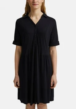 Esprit Damen Blusenkleid - Black -Esprit Verkäufe 2024 a93cf30fd8f1467aa5eb922c3a881f20