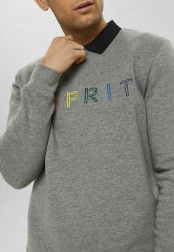 Esprit Herren Sweatshirt - Medium Grey -Esprit Verkäufe 2024 a9bc93246cb74b45acebe03345e24f1b