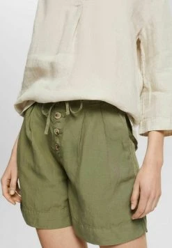Esprit Damen Shorts - Light Khaki -Esprit Verkäufe 2024 a9c18b3ca4d747e9916033a691eb7607