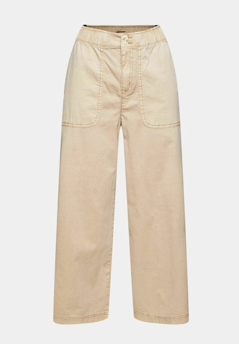 Esprit Damen GUMMIZUGBUND - Stoffhose - Sand 11 Esprit Damen GUMMIZUGBUND - Stoffhose - Sand – Bild 9