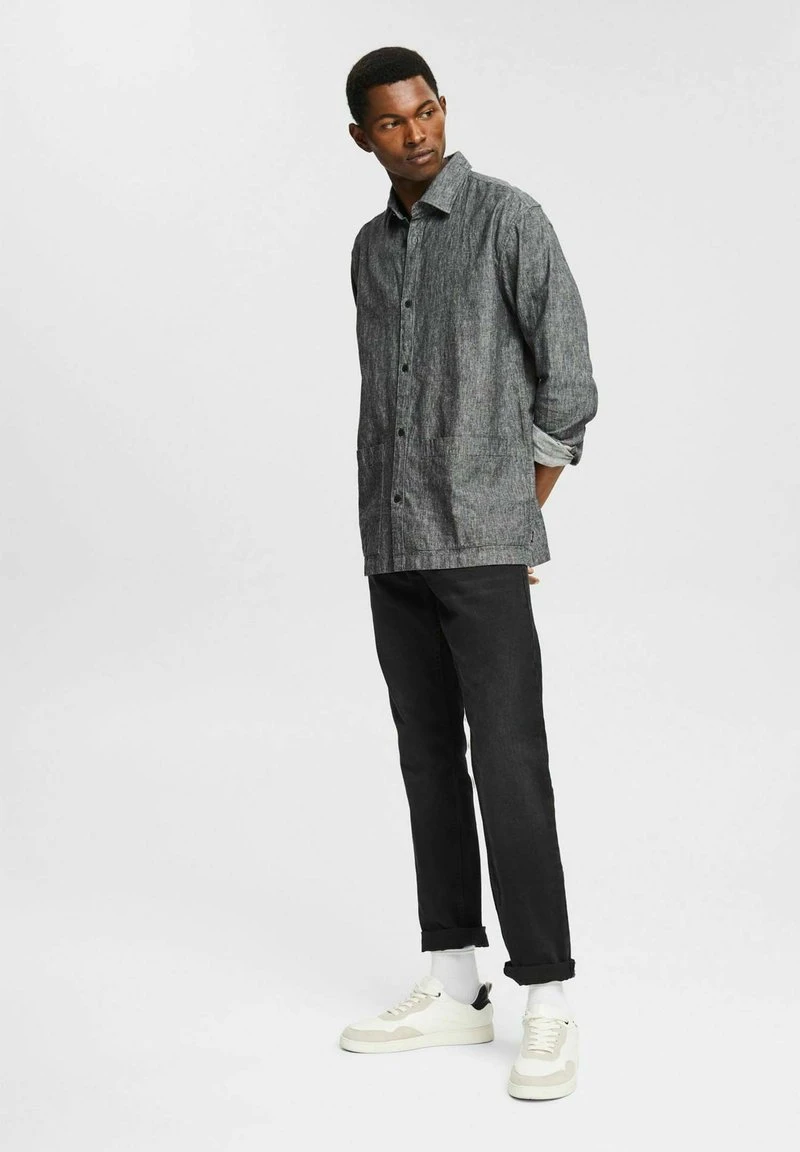 Esprit Herren REGULAR FIT - Hemd - Black 4 Esprit Herren REGULAR FIT - Hemd - Black – Bild 2