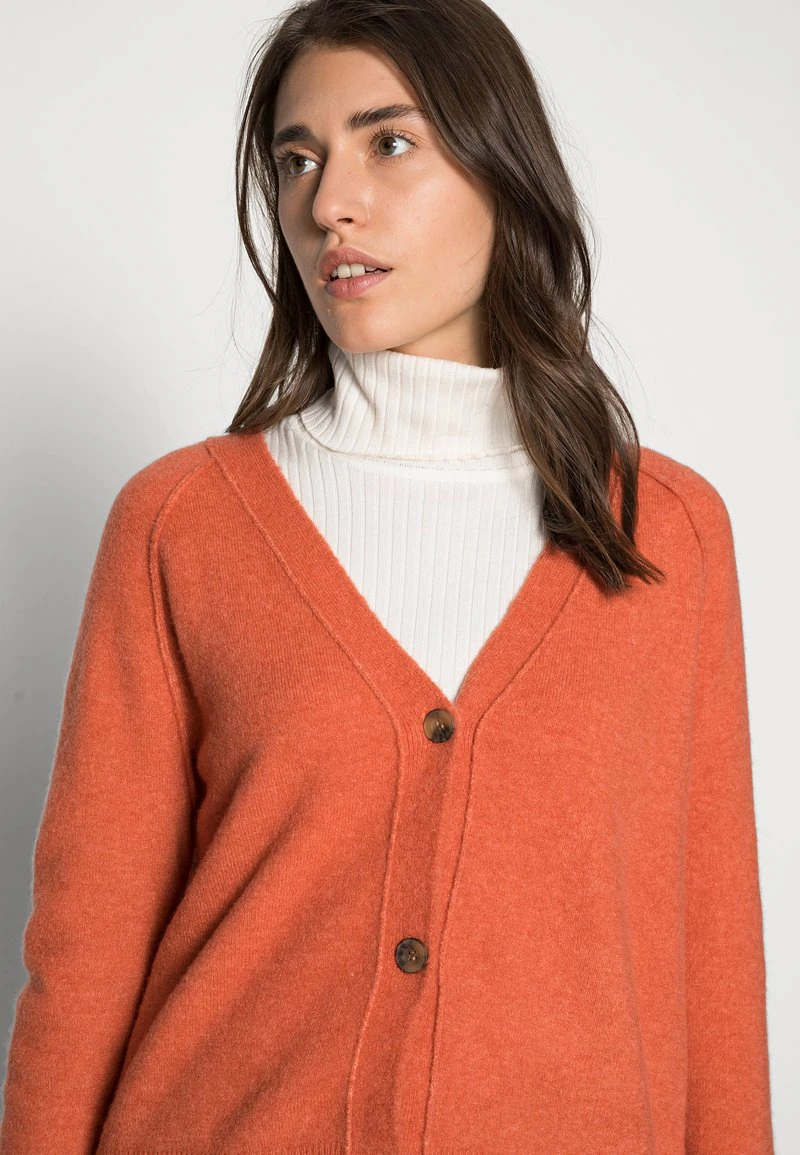 Esprit Damen BUTTONED CARDIGAN - Strickjacke - Blush 7 Esprit Damen BUTTONED CARDIGAN - Strickjacke - Blush – Bild 5