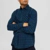 Esprit Herren KARO - Hemd - Navy