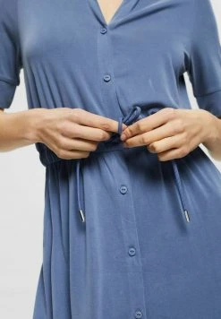 Esprit MIT KORDELZUG - Blusenkleid - Blue Lavender | Damen -Esprit Verkäufe 2024 ac015b90b1614a25b409e0d11c31dbce