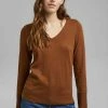 Esprit Damen Strickpullover - Toffee