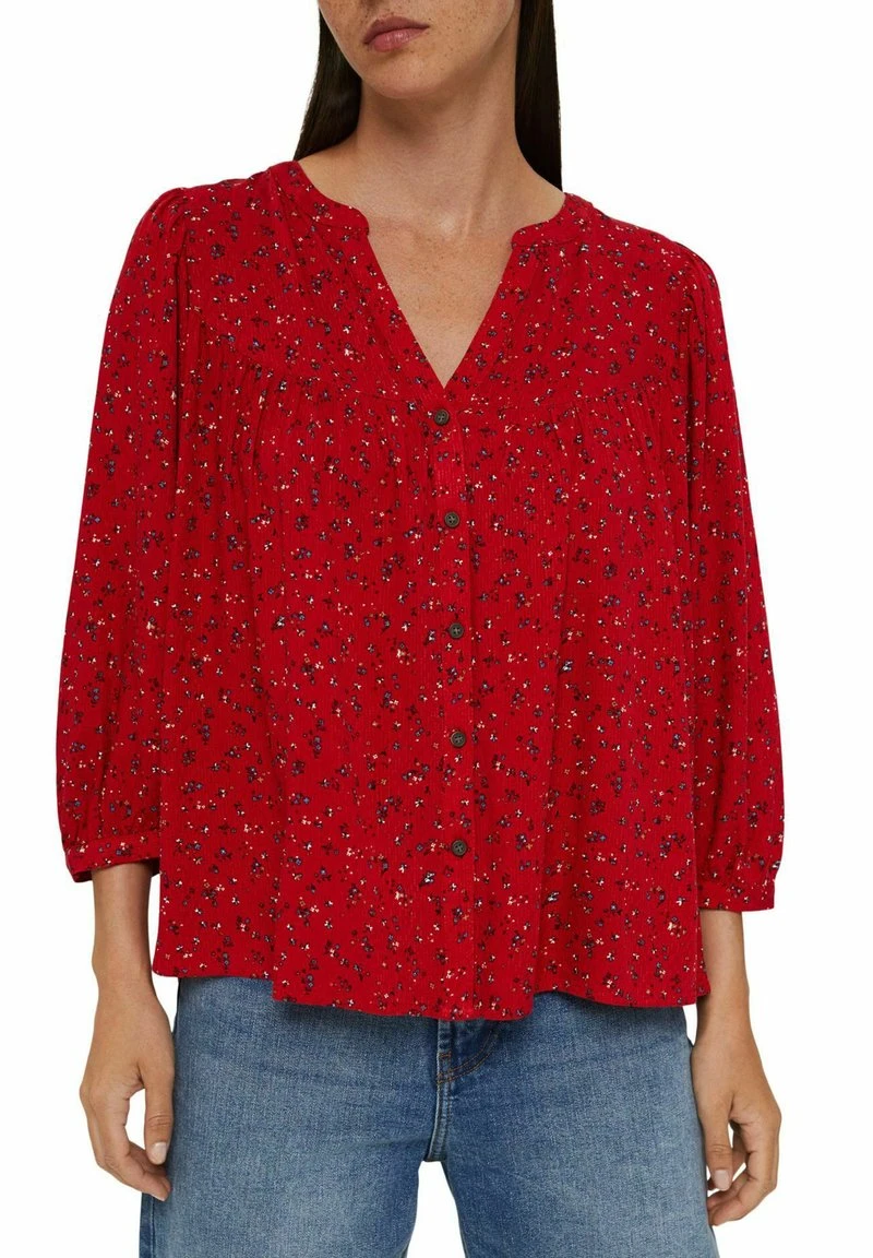 Esprit Damen Bluse - Red 3 Esprit Damen Bluse - Red