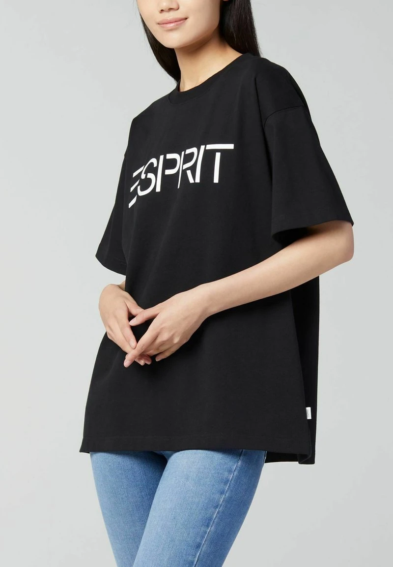 Esprit Unisex T-Shirt Print - Black 6 Esprit Unisex T-Shirt Print - Black – Bild 4
