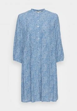Esprit Damen DRESSES LIGHT - Blusenkleid - Light Blue Lavender