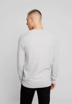 Esprit Herren HONEYCOMB - Strickpullover - Light Grey -Esprit Verkäufe 2024 ad57bb2a5e71403986830208312ef33d