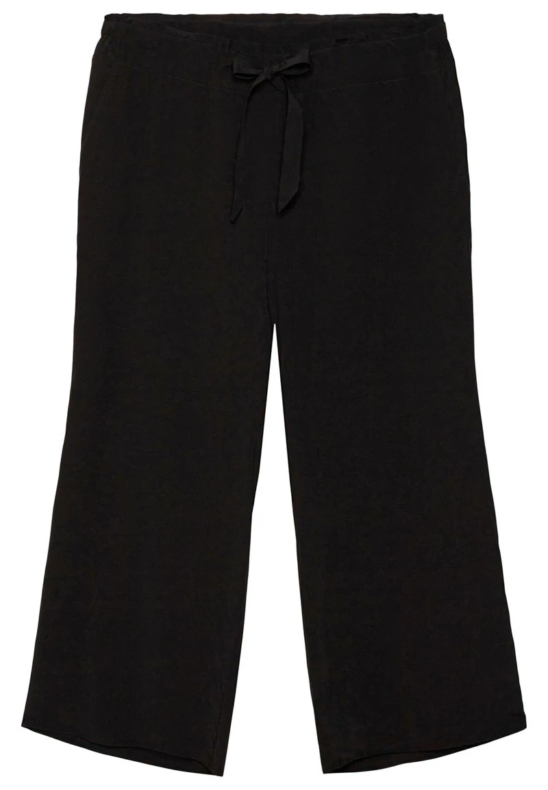 Esprit Damen CURVY - Stoffhose - Black 8 Esprit Damen CURVY - Stoffhose - Black – Bild 6