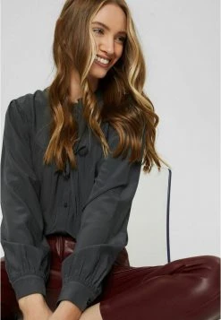 Esprit Damen MIT RÜSCHEN - Bluse - Anthracite -Esprit Verkäufe 2024 ada5ca925dff46e5b519992a208ac1c2