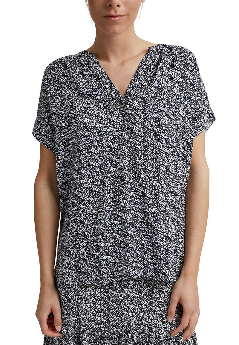 Esprit Damen FLUID - Bluse - Navy 8 Esprit Damen FLUID - Bluse - Navy – Bild 6