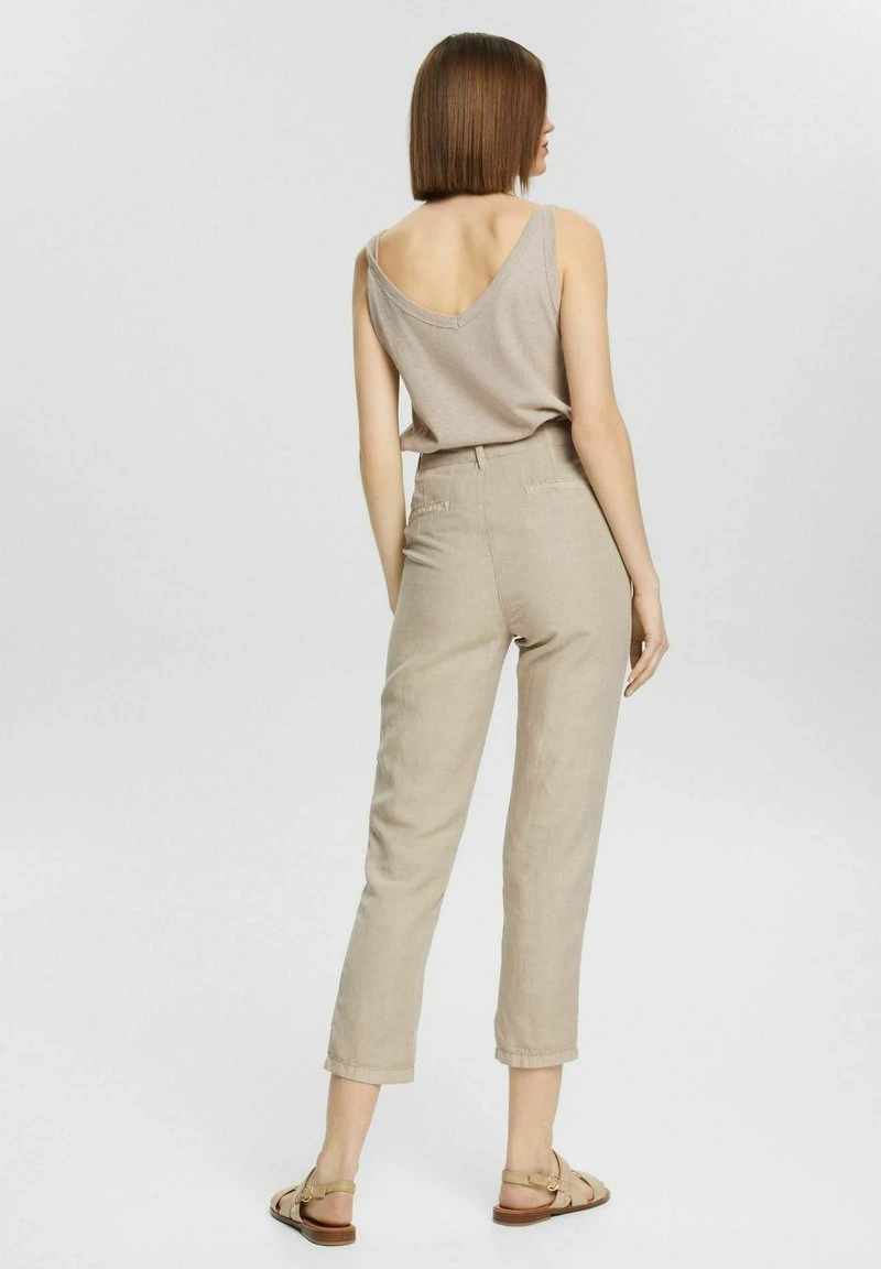 Esprit Damen Stoffhose - Light Taupe 5 Esprit Damen Stoffhose - Light Taupe – Bild 3