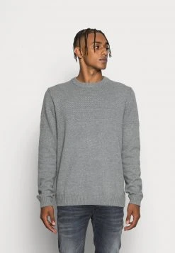 Esprit Herren BUBBLE - Strickpullover - Medium Grey