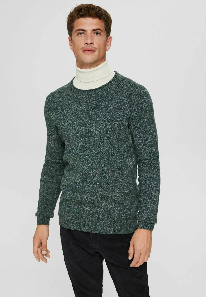 Esprit Herren Strickpullover - Teal Blue 3 Esprit Herren Strickpullover - Teal Blue