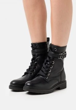 Esprit Damen BOOTIE - Schnürstiefelette - Black