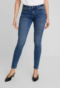 Esprit Damen Jeans Slim Fit - Blue Medium Wash
