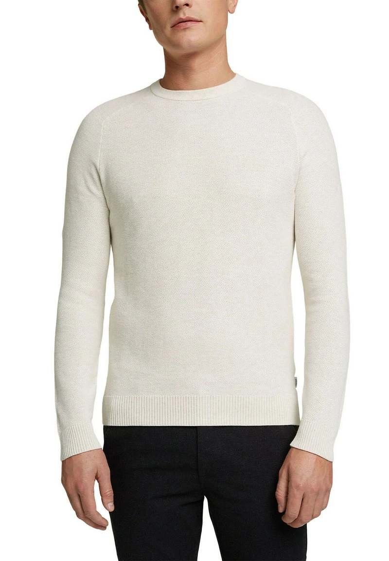 Esprit Strickpullover - Off White | Herren 8 Esprit Strickpullover - Off White | Herren – Bild 6