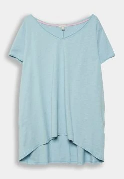 Esprit Damen CURVY - T-Shirt Basic - Grey Blue -Esprit Verkäufe 2024 b1f056dba1a840919cf0876319521328