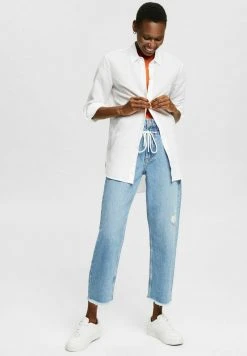 Esprit Damen MIT KORDELZUG - Jeans Relaxed Fit - Blue Medium Washed -Esprit Verkäufe 2024 b2316e3888ee4a6daf8bf07ce8df4157