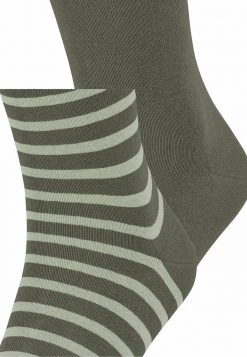 Esprit Herren FINE STRIPE 2-PACK - Socken - Thyme -Esprit Verkäufe 2024 b30c9ca105874bc6a6d951cdc2cfc347