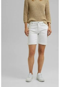 Esprit Damen Jeans Shorts - White