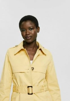 Esprit Damen KURZER - Trenchcoat - Dusty Yellow -Esprit Verkäufe 2024 b35fc8f3e5d24eb79b5ac7963cd07fe5