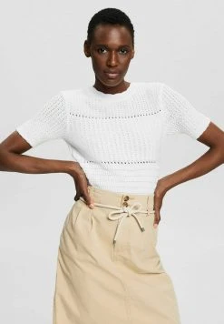 Esprit Damen T-Shirt Print - White -Esprit Verkäufe 2024 b3b230eba0e544b5b13f95d00707243b