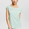 Esprit Damen ACTIVE - T-Shirt Basic - Pastel Green