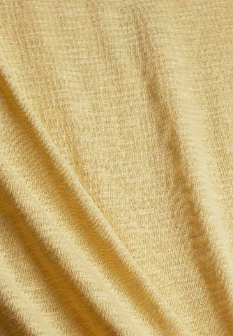 Esprit Damen T-Shirt Basic - Dusty Yellow 12 Esprit Damen T-Shirt Basic - Dusty Yellow – Bild 10