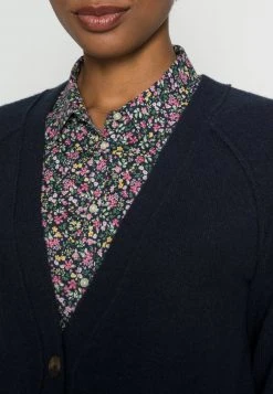 Esprit Damen BUTTONED CARDIGAN - Strickjacke - Navy -Esprit Verkäufe 2024 b4503f4159424731aa4615636c8c209d