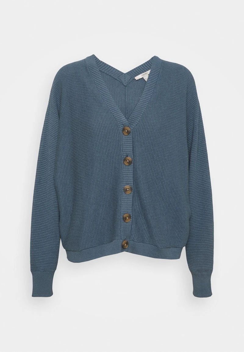 Esprit CORE CARDIGAN - Strickjacke - Grey Blue | Damen 7 Esprit CORE CARDIGAN - Strickjacke - Grey Blue | Damen – Bild 5